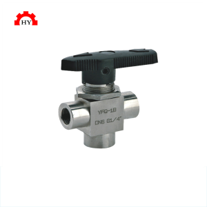 3 Way Female Thread Ball Valve