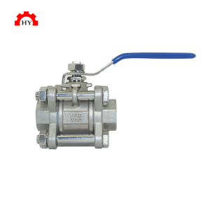 3pc Female Thread Ball Valve