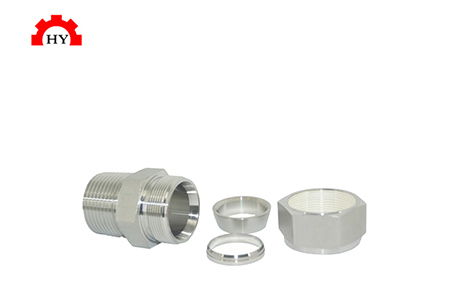 Threaded fittings are suitable for commercial water supply pipeline