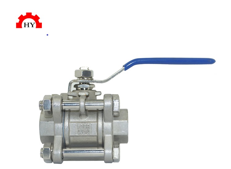 What is 3pc female thread ball valve?